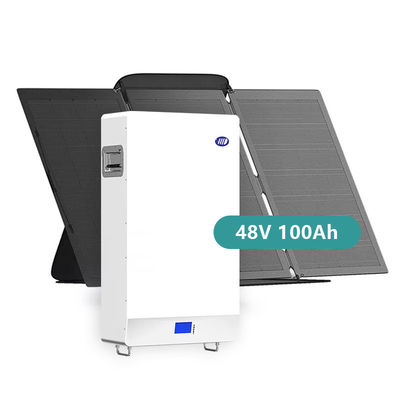 라이프포4 벽에 장착된 배터리 5Kwh 가정용 에너지 저장 시스템 48V 100Ah