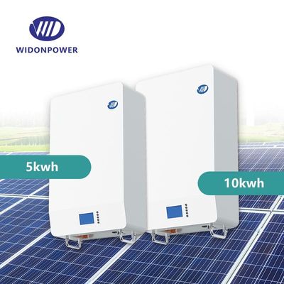 48V 200Ah 벽에 장착된 배터리 저장 10Kwh 태양 리?? 저장 배터리