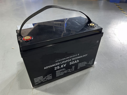 태양 LiFePO4 저장 배터리 12.8V 100Ah 1280Wh 25.6V 50Ah 모터캠프 카레반 캠핑 RV 자동차